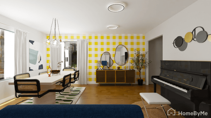 Add bold wallpaper to your interior design