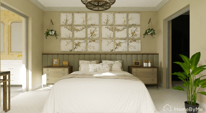 Back to nature bedroom style