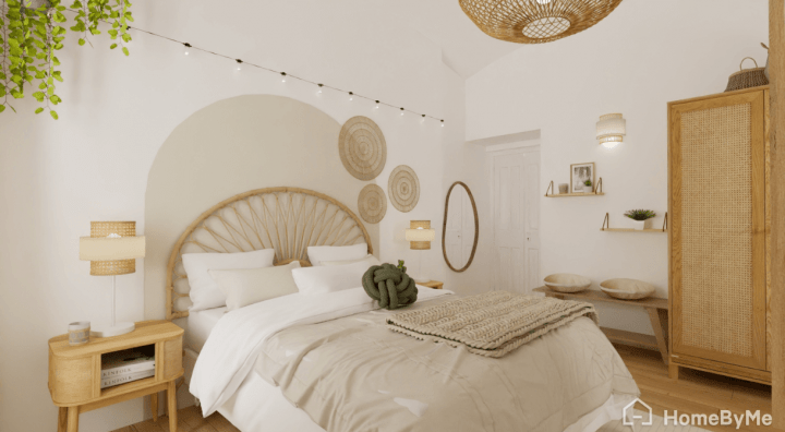 Bedroom 3D plan