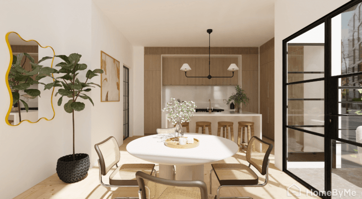 Open 3D floor plan