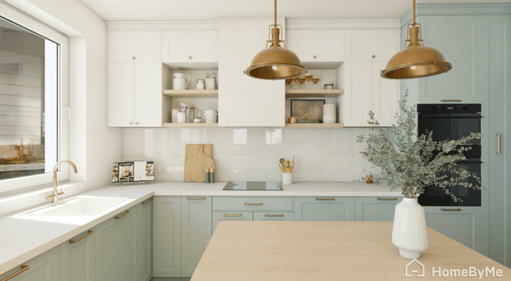 Kitchen floor plan