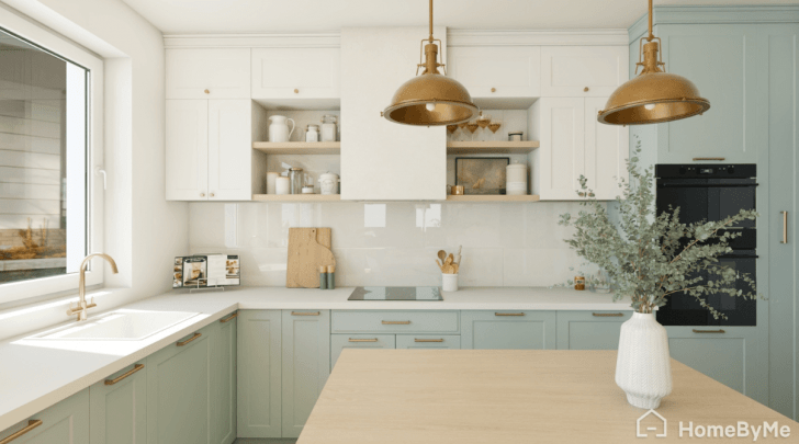 Kitchen floor plan