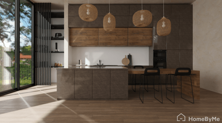 3D kitchen plan