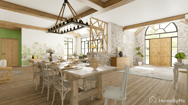 Kitchen for a barndominium