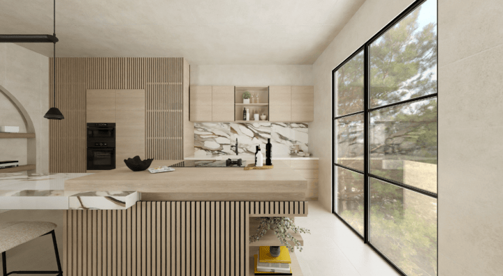 3D kitchen plan