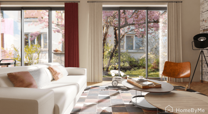 Industrial living room