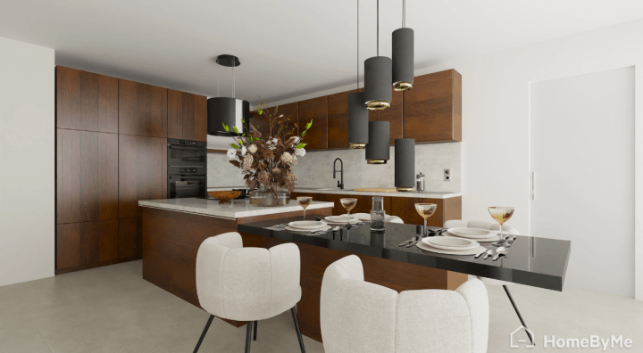 Kitchen island plan