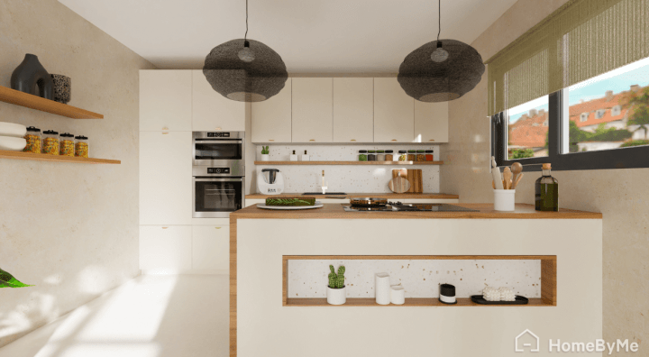 Timeless white kitchen style