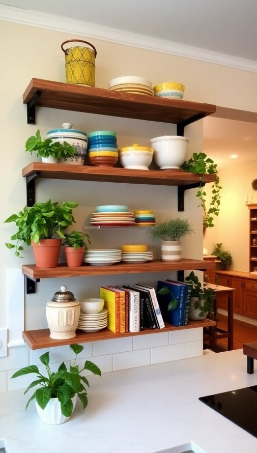 Create Open Shelving