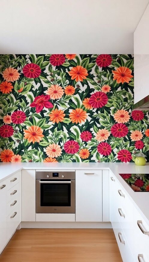 Use Wallpaper for a Statement Wall